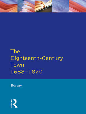 cover image of The Eighteenth-Century Town